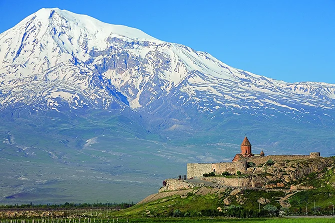 Khor Virap and Mount Ararat